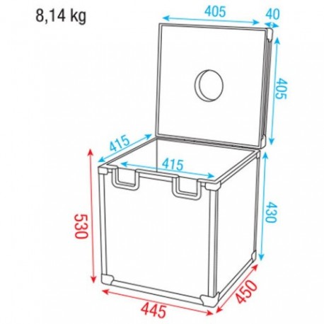 Case pentru sfera cu oglinzi 40cm DAP Audio