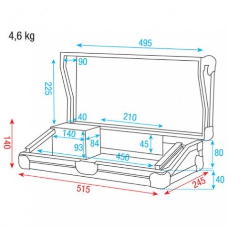 Case pentru controller Scanmaster series DAP Audio