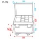 Case cu insertie pentru montaj DAP Audio D7470B