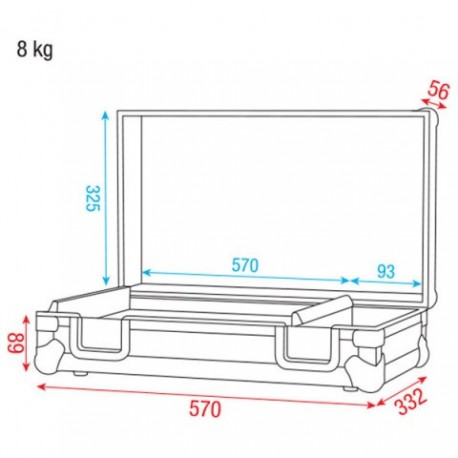 Case III pentru adaptoare conice DAP Audio
