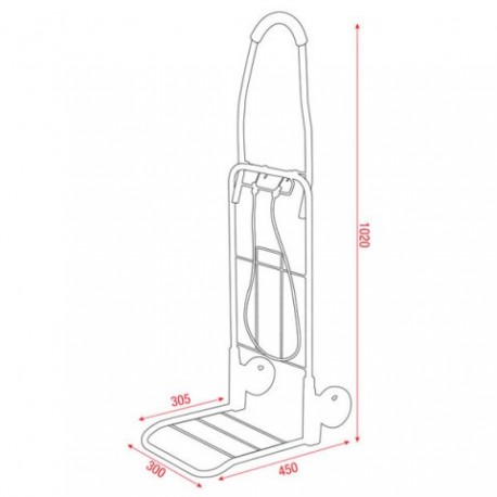 Carucior Compact Transport Trolley DAP Audio