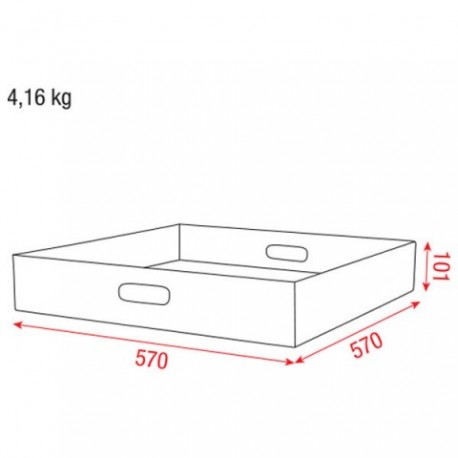 Case Multiflex Top insert DAP Audio