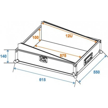 Carcasa transport mixer Roadinger Pro MCB-19