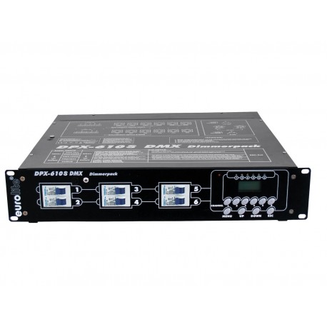Dimmer pack 6 canale, Eurolite DPX-610 S DMX (70064122)
