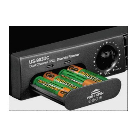 Receptor multifrecventa cu 2 canale JTS US-903DCPRO/5