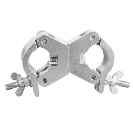 Sistem dublu de prindere, argintiu, TPC-35 SL EUROLITE