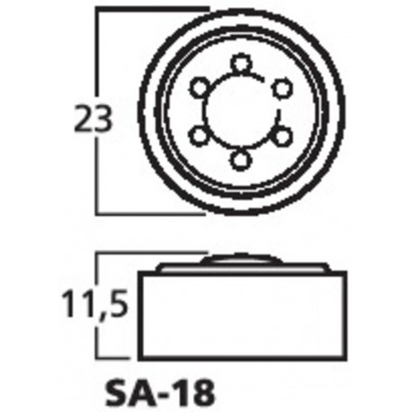 Capsula microfon Monacor SA-18