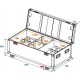Flightcase for 8x ML-56/ML-64, Roadinger 31000620