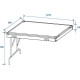 Universal drawer case with wheels, Roadinger WDS-1 (3012642A)