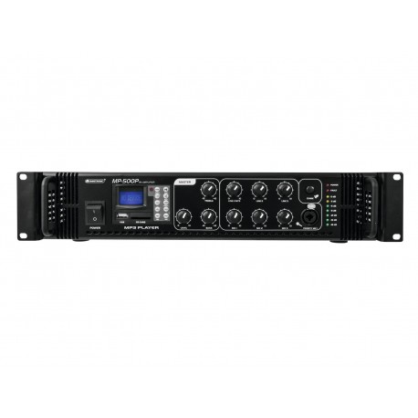 Amplificator-mixer 100V cu player USB  Omnitronic MP-500P