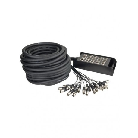 Cablu multicore XLR 16 in 4 out DAP Audio Cobra 16/4 Multisnake 30m