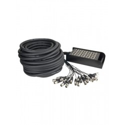 Cablu multicore XLR 24 in 4 out DAP Audio Cobra 24/4 Multisnake 30m