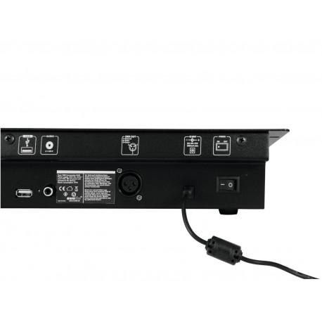 Controller DMX 48 canale/24 fadere, cu functii RDM, Eurolite DMX Commander 24/48 controller (70064550)