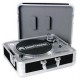 Case profesional pentru pick-up, negru, Roadinger Turntable case Tour ALU black (30123110)