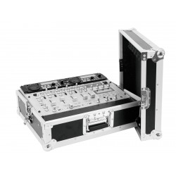 Case profesional pentru mixer, variabil, 8U, negru, Roadinger MCV-19 / 8U (3011157A)