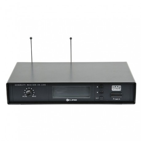 Receptor wireless 1 canal DAP Audio ER-1193B 822-846 MHz