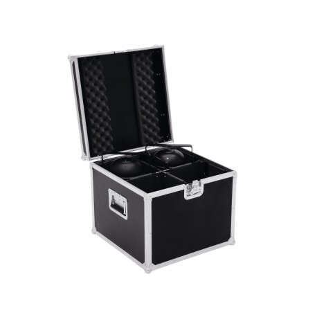 Flightcase pentru 4x PAR-56 spot long, Roadinger 31000710