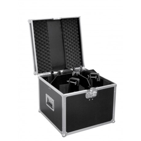 Flightcase pentru 4x PAR-56 spot, long cu clamp, Roadinger 31000715
