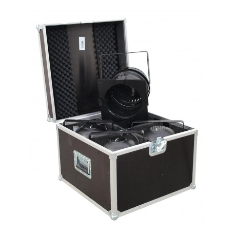 Flightcase pentru 4x PAR-64 spot, short, Roadinger 31000800