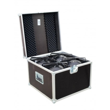 Flightcase pentru 4x PAR-64 spot, short, Roadinger 31000800
