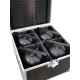 Flightcase pentru 4x PAR-64 spot, short, Roadinger 31000800