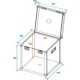 Flightcase pentru sfera cu oglinzi de 50cm, Roadinger 31000431