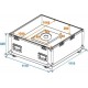 Flightcase cu roti pentru sfera cu oglinzi de 100cm, Roadinger 31000433