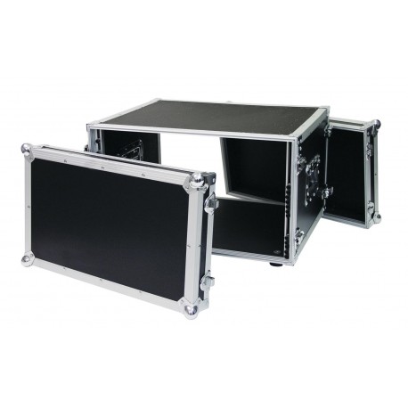 Rackcase 6U 483mm (19Â¨), Roadinger Effect rack CO DD, 6U, 38cm deep, black (30107240)