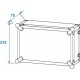 Rackcase 6U 483mm (19Â¨), Roadinger Effect rack CO DD, 6U, 38cm deep, black (30107240)