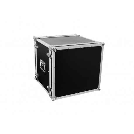 Flightcase pentru unitate rack 10U 483mm (19Â¨), Roadinger Effect rack CO DD, 10U, 38cm deep, black (30107270)