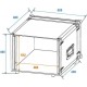 Flightcase pentru unitate rack 10U 483mm (19Â¨), Roadinger Effect rack CO DD, 10U, 38cm deep, black (30107270)