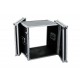 Flightcase pentru unitate rack 10U 483mm (19Â¨), Roadinger Effect rack CO DD, 10U, 38cm deep, black (30107270)