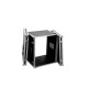 Flightcase pentru unitate rack 12U 483mm (19Â¨), Roadinger Effect rack CO DD, 12U, 38cm deep, black (30107274)