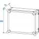 Flightcase pentru unitate rack 12U 483mm (19Â¨), Roadinger Effect rack CO DD, 12U, 38cm deep, black (30107274)