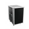 Flightcase amplificator pentru rack 18U, cu roti, Roadinger Amplifier rack PR-2ST, 18U, 57cm wheels (3010980M)