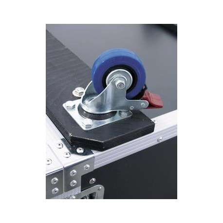 Flightcase amplificator pentru rack 18U, cu roti, Roadinger Amplifier rack PR-2ST, 18U, 57cm wheels (3010980M)