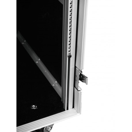 Flightcase amplificator pentru rack 18U, cu roti, Roadinger Amplifier rack PR-2ST, 18U, 57cm wheels (3010980M)