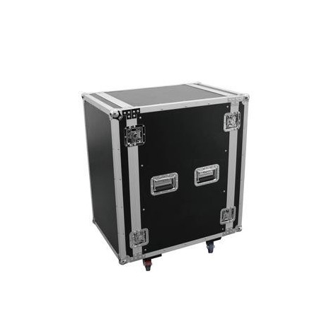 Flightcase amplificator pentru rack 18U, cu roti, Roadinger Amplifier rack PR-2ST, 18U, 57cm wheels (3010980M)