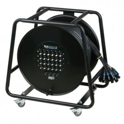 Cablu multicore XLR DAP Audio CobraX Stagewheel 24/4 30m