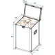 Flightcase Profi pentru 4x PMB-8, Roadinger 31001230