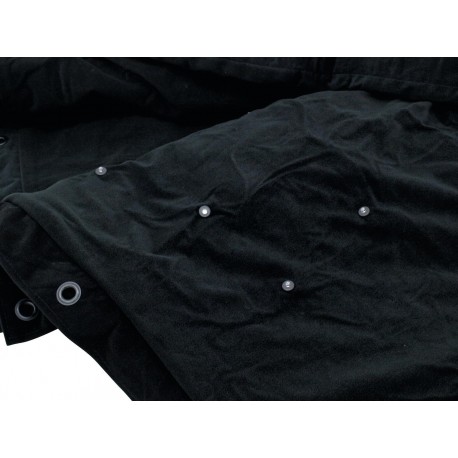 Cortina DMX neagra cu 120 LED-uri RGBY, Eurolite CRT-120 (80503400)