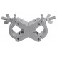 Sistem dublu de prindere, argintiu, Eurolite TPC-55 (SILVER)