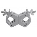 Sistem dublu de prindere, argintiu, Eurolite TPC-55 (SILVER)