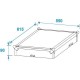 Flightcase combo 6U, Roadinger 30110002