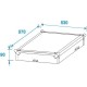 Flightcase combo 4U, Roadinger 30110003