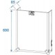 Flightcase combo 12U cu roti, Roadinger 30110001