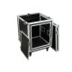 Flightcase combo 10U cu roti, Roadinger 3010999N