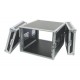 Flightcase 8U pentru amplificator, Roadinger 30109789