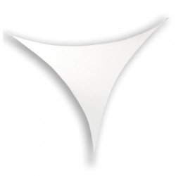 Stretch Shape Triangle Showtec 125cm x 125cm, alb