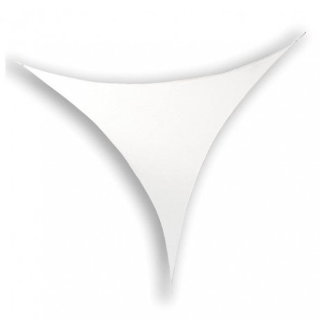 Stretch Shape Triangle Showtec 125cm x 125cm, alb